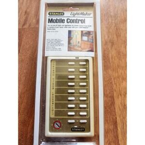 Stanley Lightmaker Mobile Control 370-2554 New Old Stock